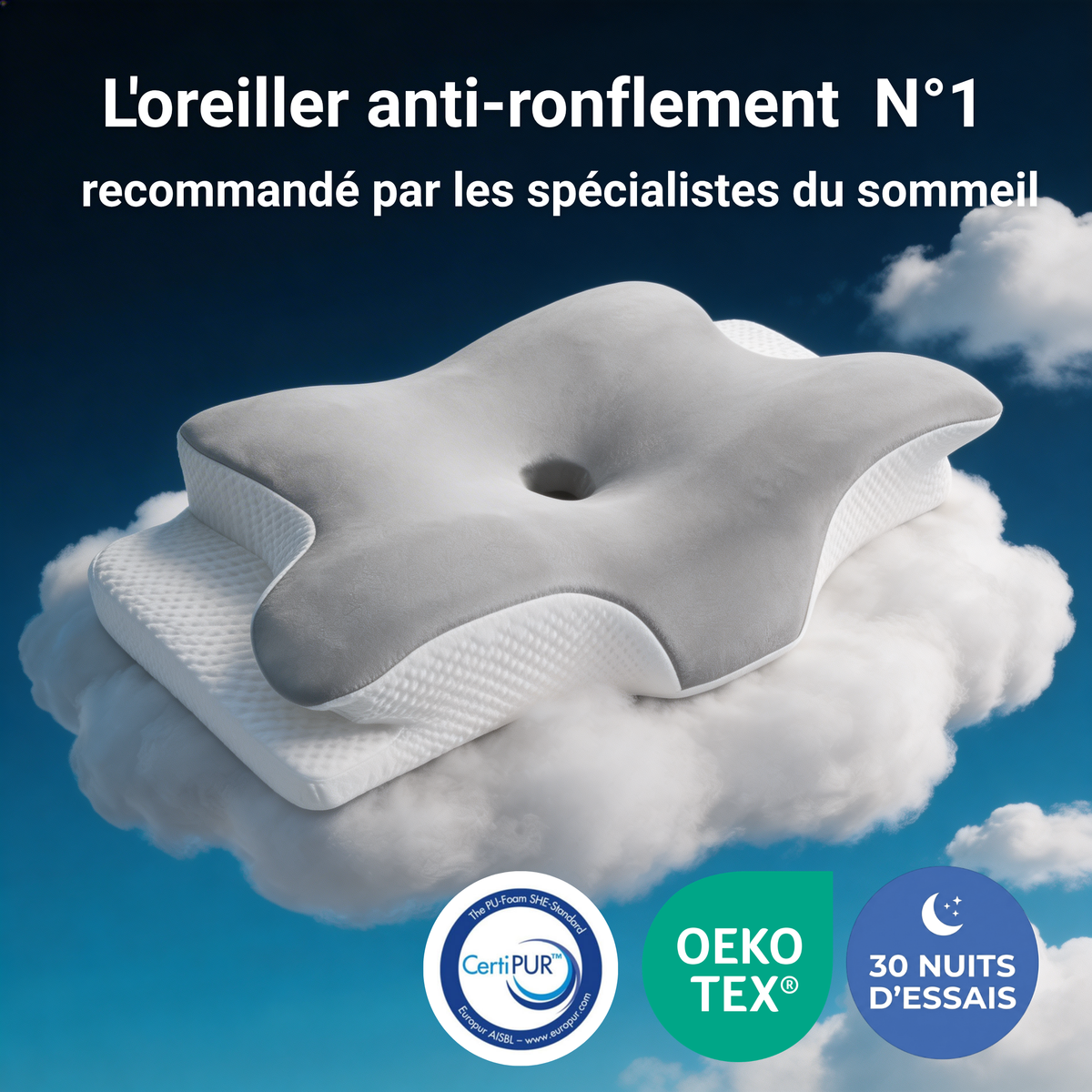 Nuxial 3.0 - Oreiller Premium